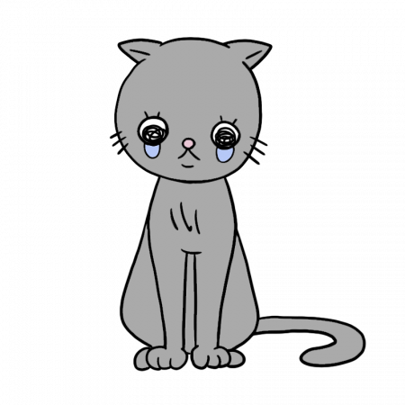 コレクション 猫 泣い てる イラスト素材画像無料